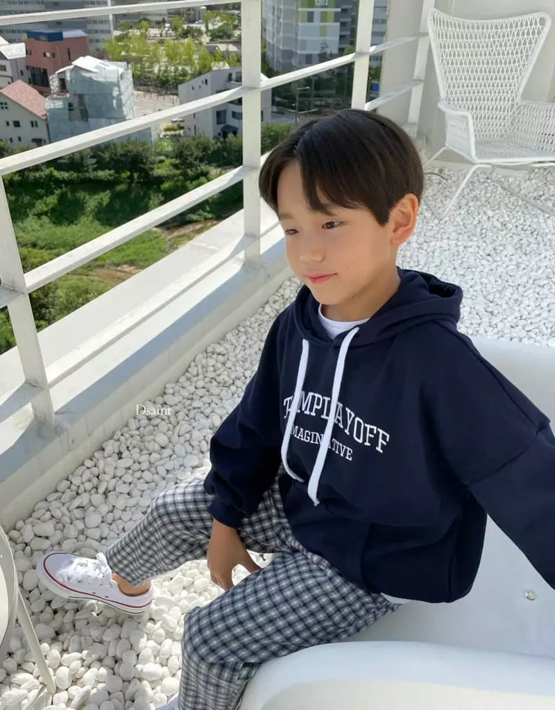 Dsaint - Korean Children Fashion - #discoveringself - Teample Hoody - 6