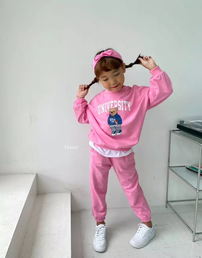 Dsaint - Korean Children Fashion - #discoveringself - Ur Bear Set - 5
