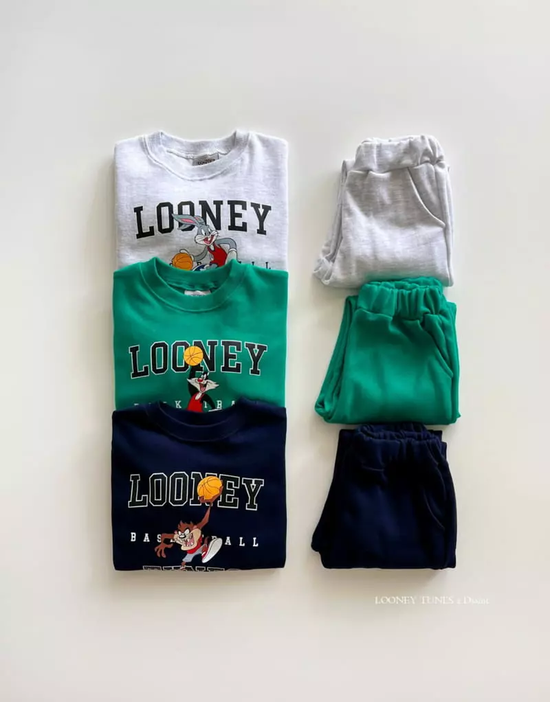Dsaint - Korean Children Fashion - #discoveringself - Tun Basketball Friends Set - 3
