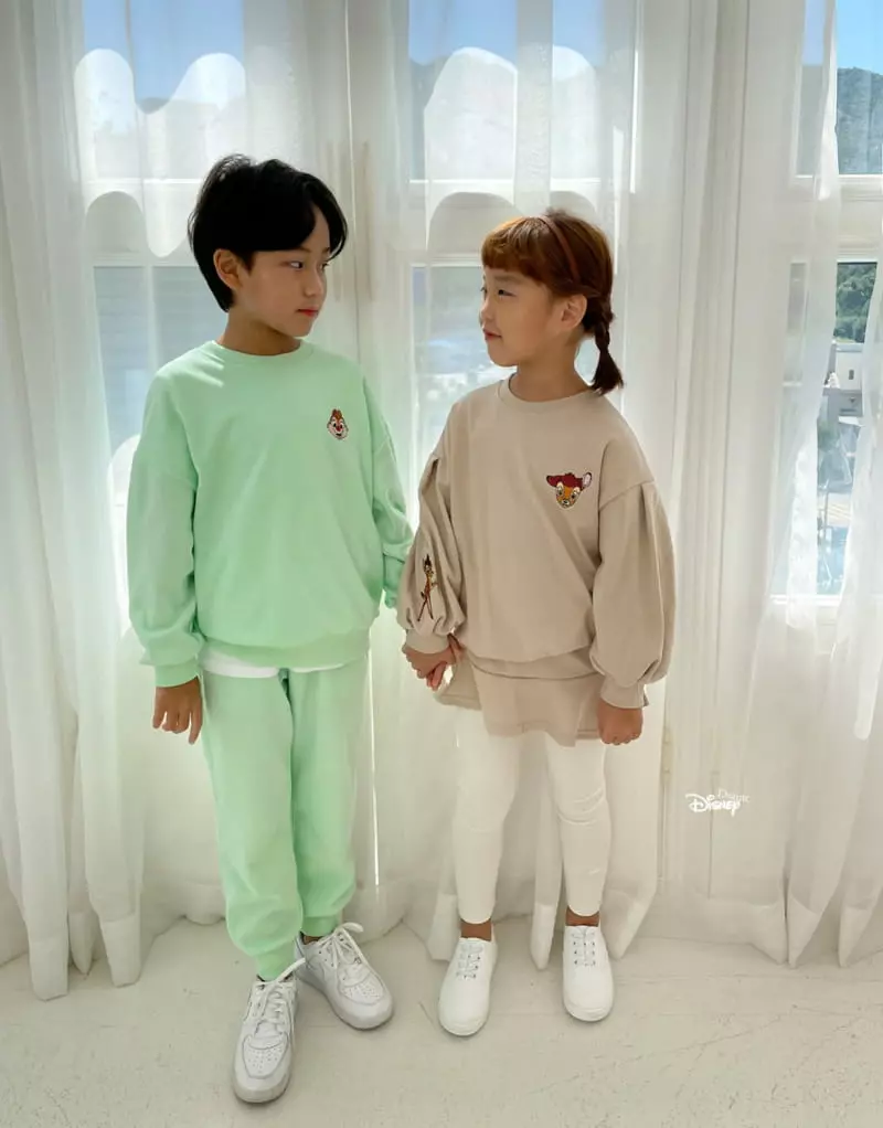 Dsaint - Korean Children Fashion - #discoveringself - Disney Friends Top Bottom Set - 9