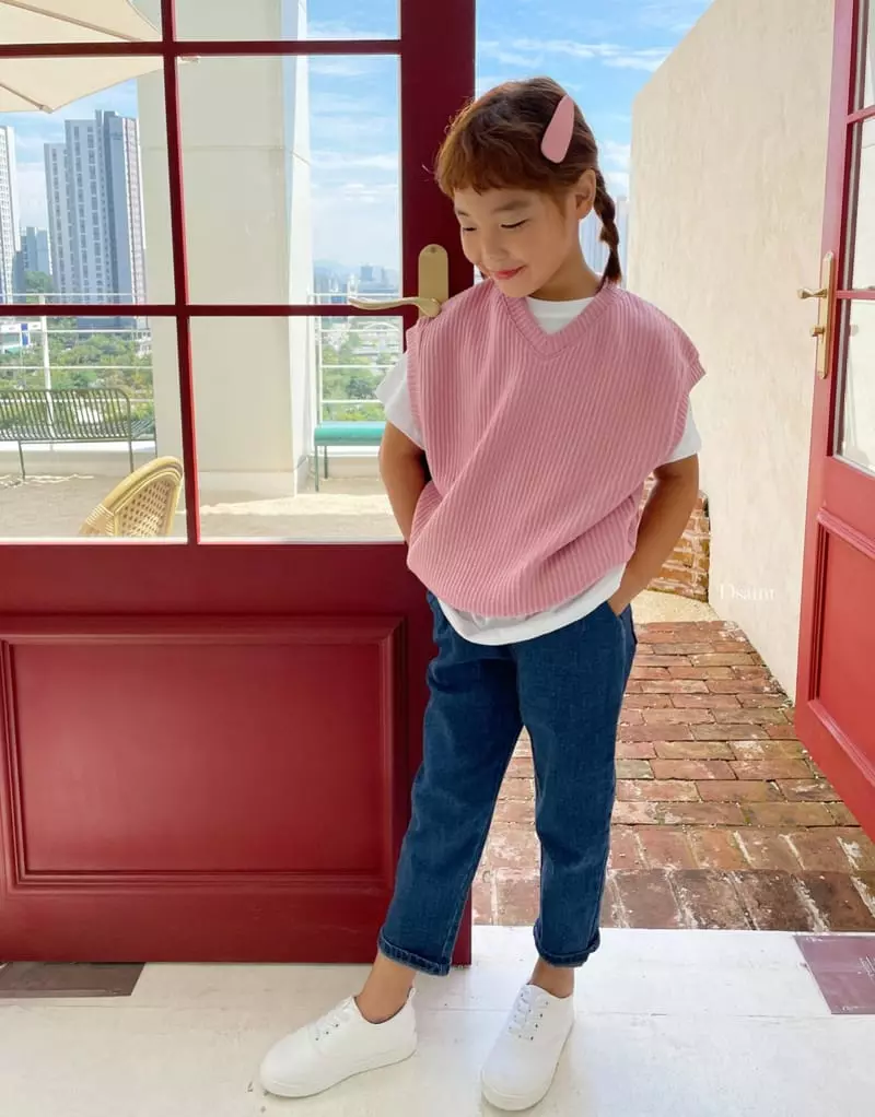 Dsaint - Korean Children Fashion - #discoveringself - Item Vest - 6