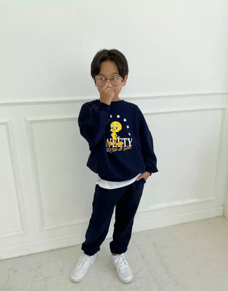 Dsaint - Korean Children Fashion - #discoveringself - Star Twity Top Bottom Set - 4