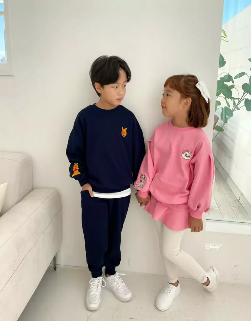 Dsaint - Korean Children Fashion - #fashionkids - Disney Friends Top Bottom Set - 10