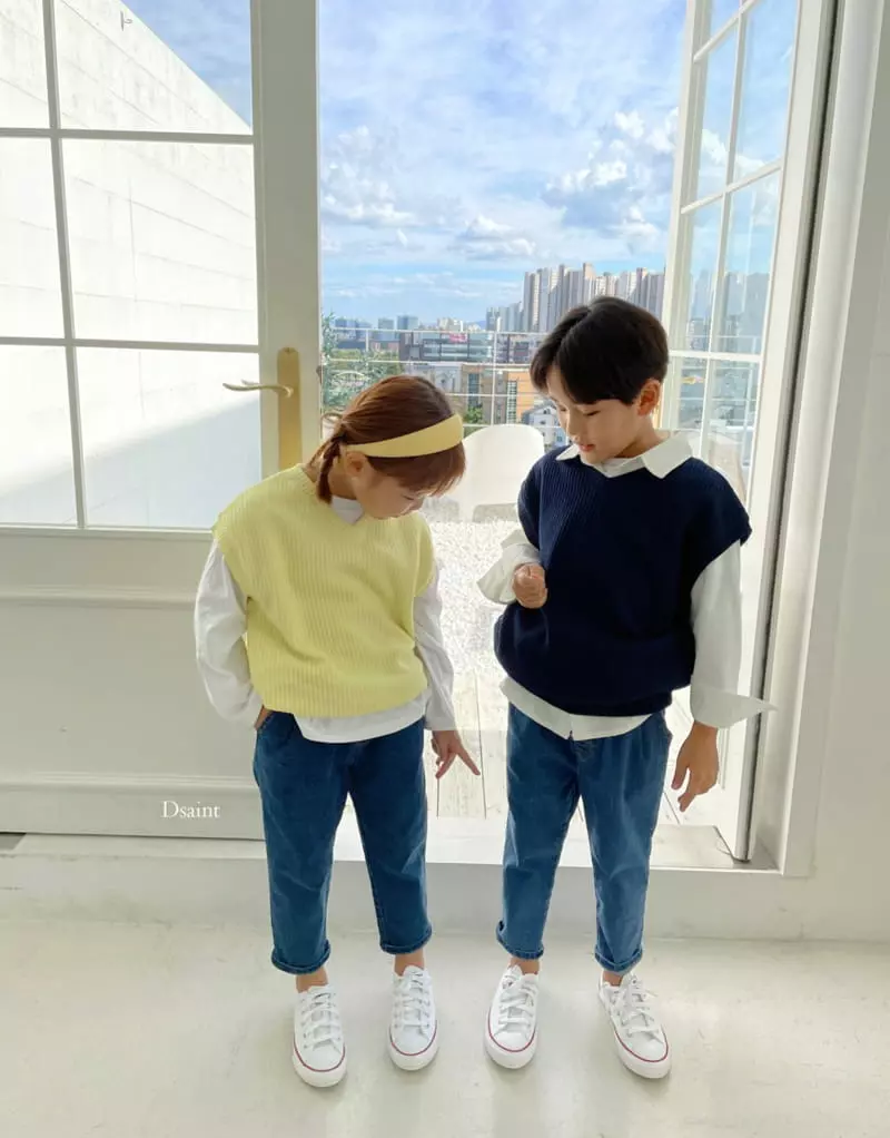 Dsaint - Korean Children Fashion - #fashionkids - Item Vest - 7