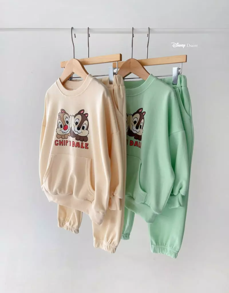 Dsaint - Korean Children Fashion - #discoveringself - Bubibubi Chip And Dale Set - 4