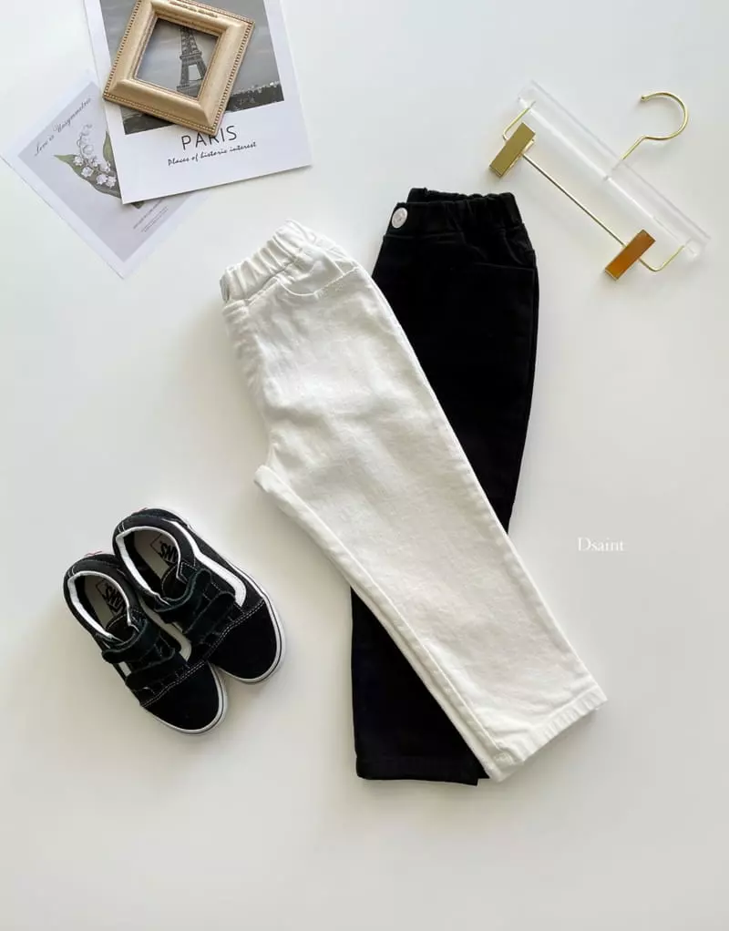Dsaint - Korean Children Fashion - #fashionkids - Gamgak Straight Jeans - 2