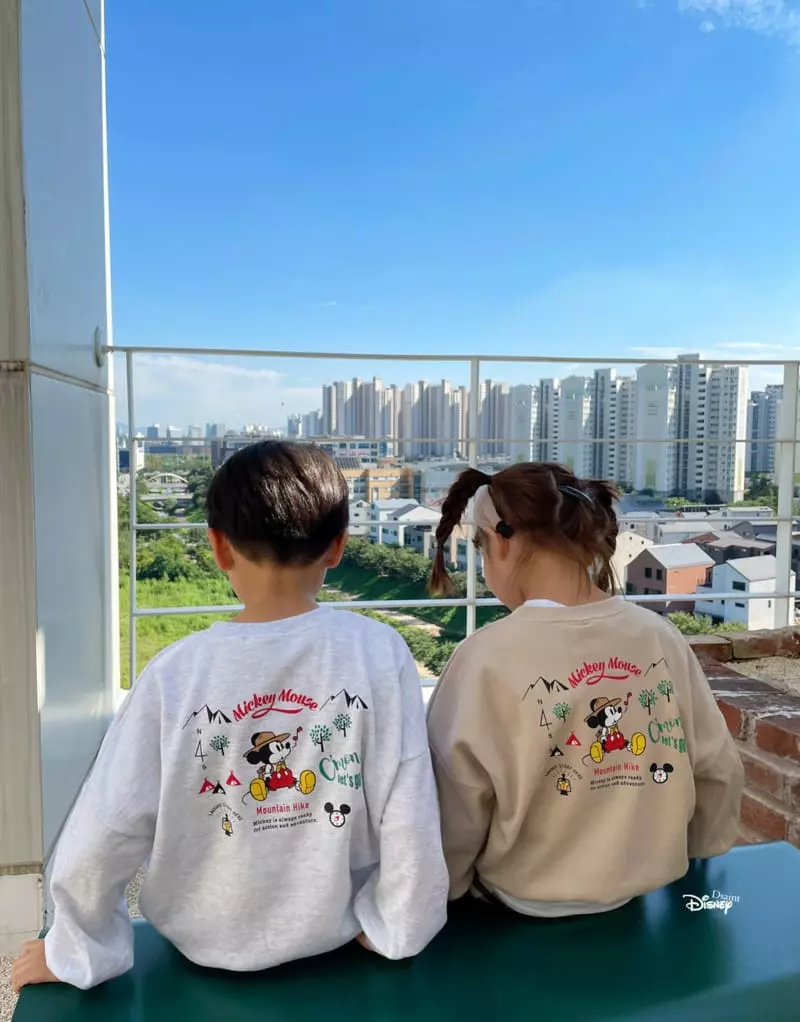 Dsaint - Korean Children Fashion - #kidsshorts - Champion Mickey Sweatshirt - 6