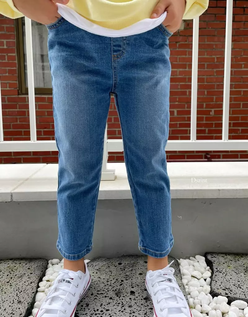 Dsaint - Korean Children Fashion - #kidsshorts - Washing Jeans