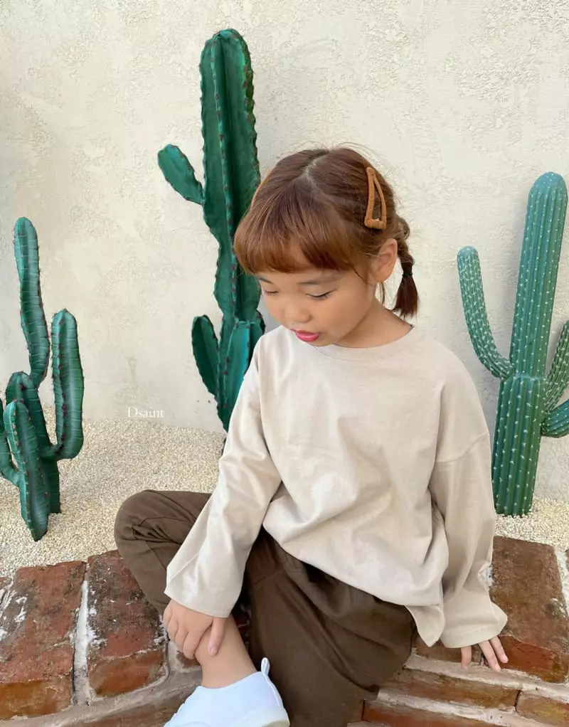 Dsaint - Korean Children Fashion - #kidsshorts - Sweet Muzi Tee - 3