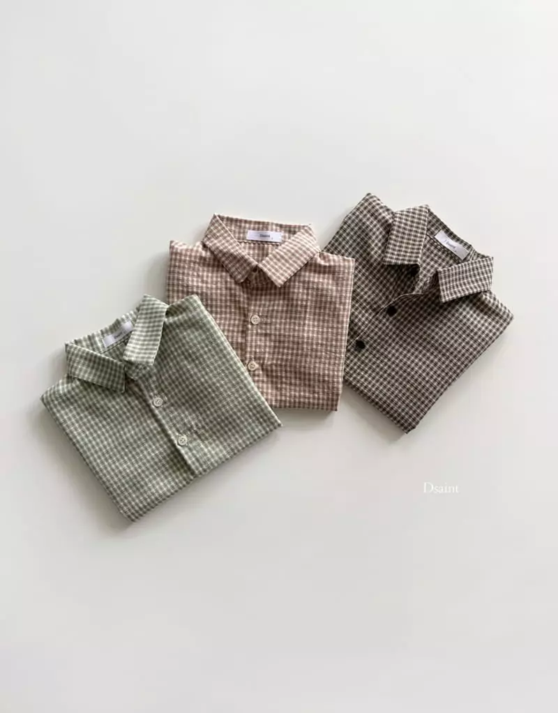 Dsaint - Korean Children Fashion - #fashionkids - My Find Check Shirt - 4