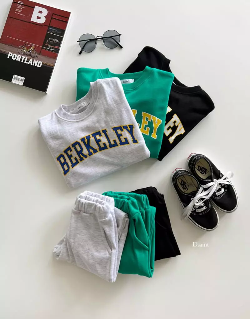 Dsaint - Korean Children Fashion - #kidsshorts - Buckle Kangaroo Set - 2