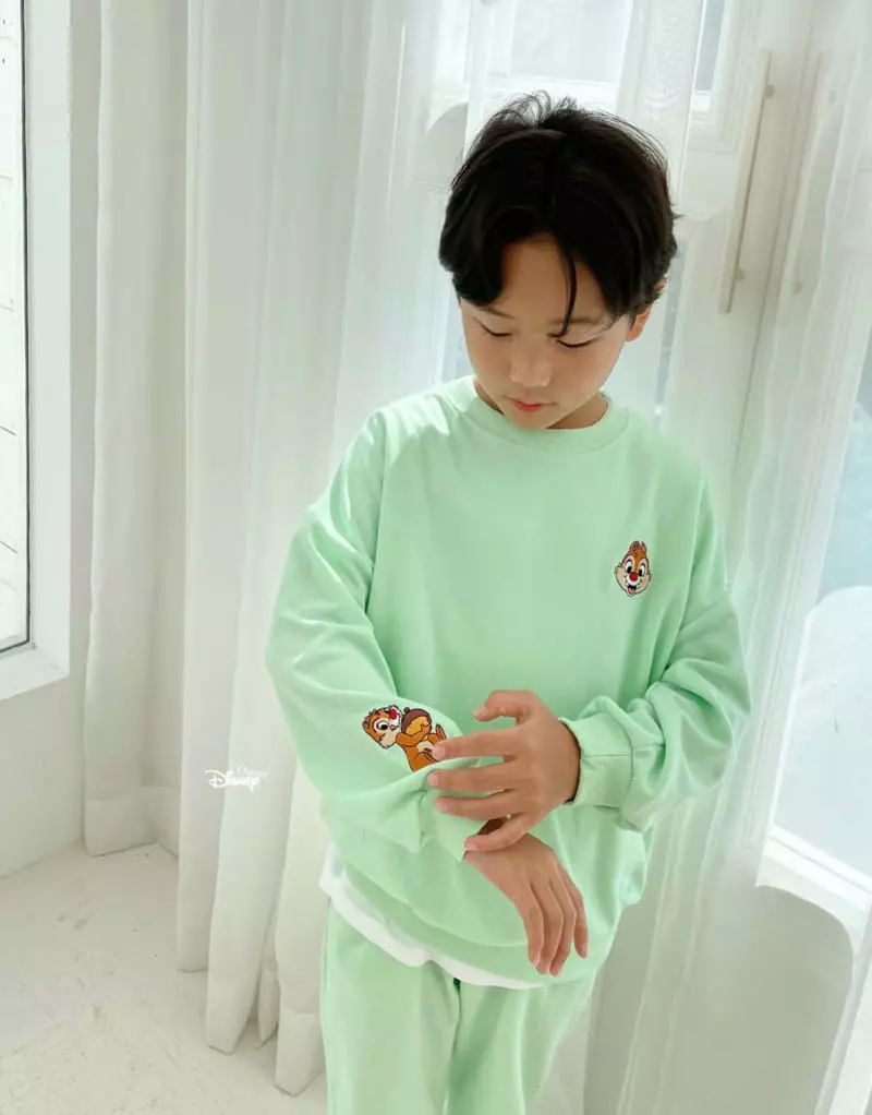 Dsaint - Korean Children Fashion - #kidsshorts - Disney Friends Top Bottom Set - 11
