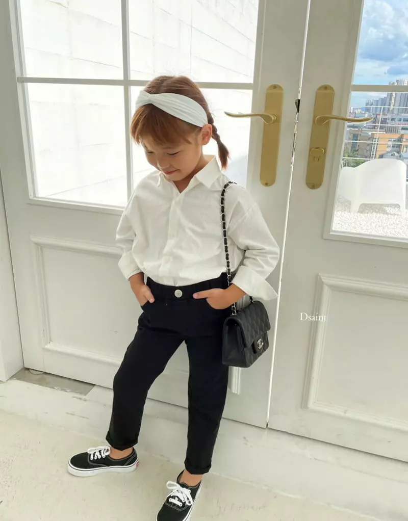 Dsaint - Korean Children Fashion - #kidsshorts - Sophisticatede Shirt - 9