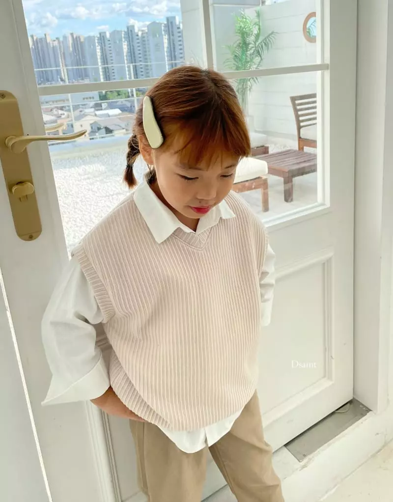 Dsaint - Korean Children Fashion - #kidsshorts - Item Vest - 8