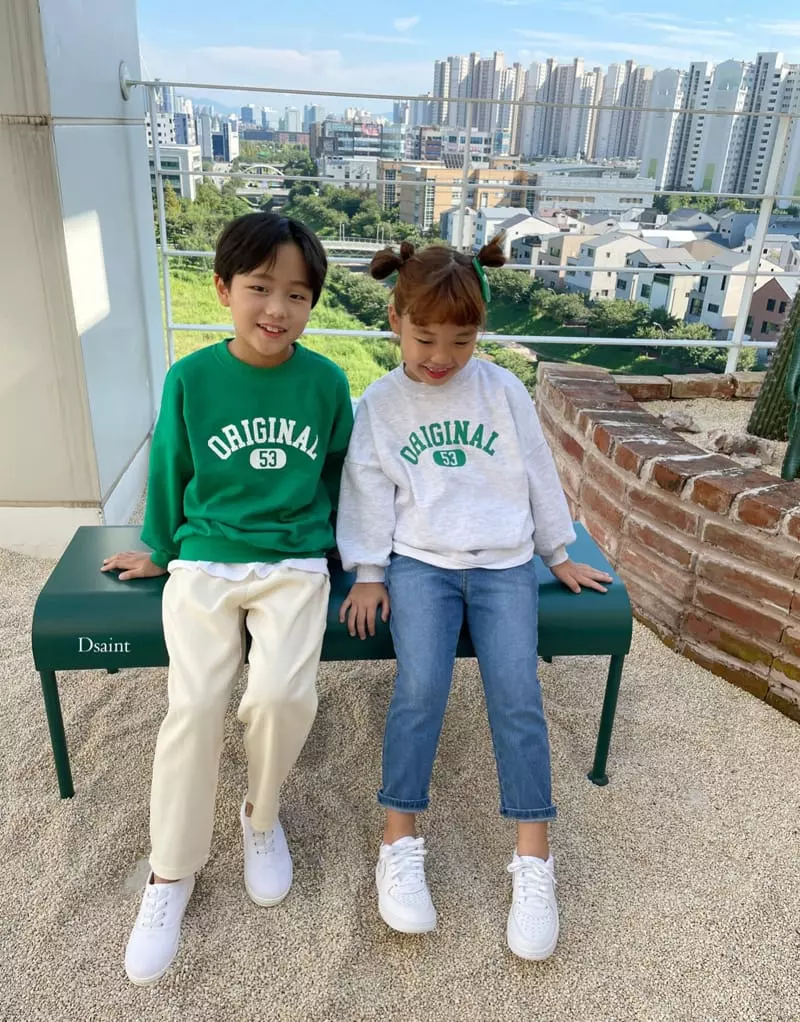 Dsaint - Korean Children Fashion - #kidsshorts - 53 Original Sweatshirt - 2
