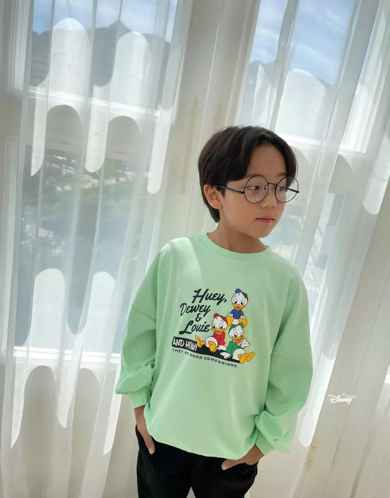 Dsaint - Korean Children Fashion - #kidsstore - Hui Dui Lui Sweatshirt - 5