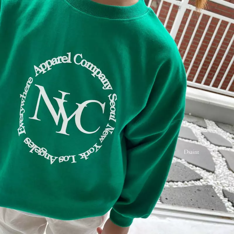 Dsaint - Korean Children Fashion - #kidsstore - NYC Sweatshirt - 6