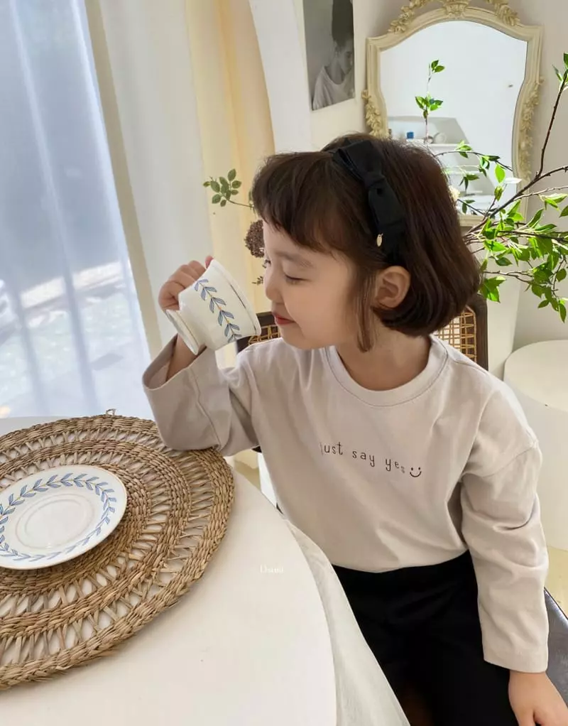 Dsaint - Korean Children Fashion - #kidsstore - Yes Smile Tee