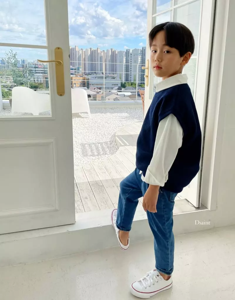 Dsaint - Korean Children Fashion - #kidsstore - Item Vest - 9