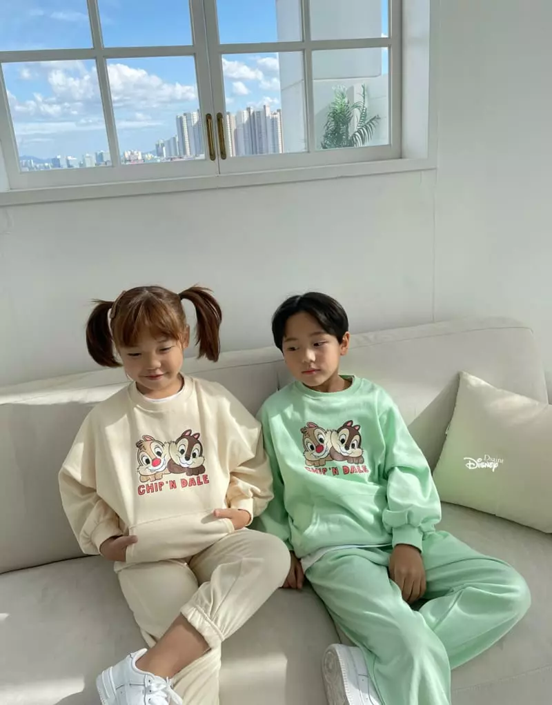 Dsaint - Korean Children Fashion - #kidsstore - Bubibubi Chip And Dale Set - 6