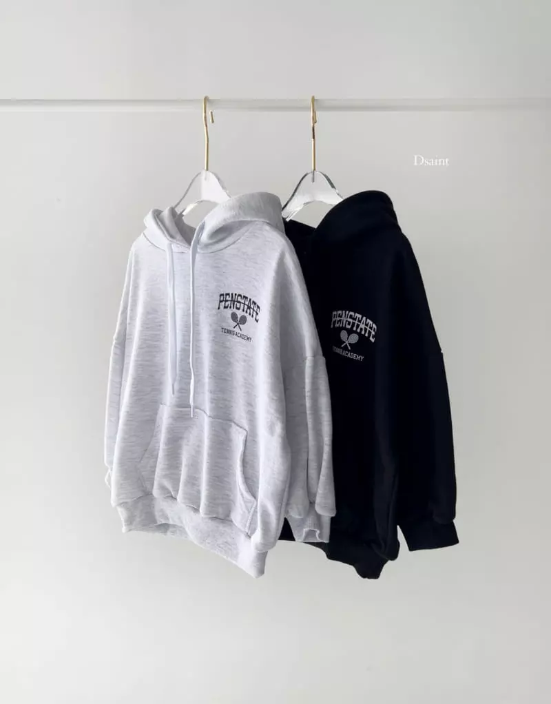 Dsaint - Korean Children Fashion - #kidsstore - Pen Tennis Hoody - 5