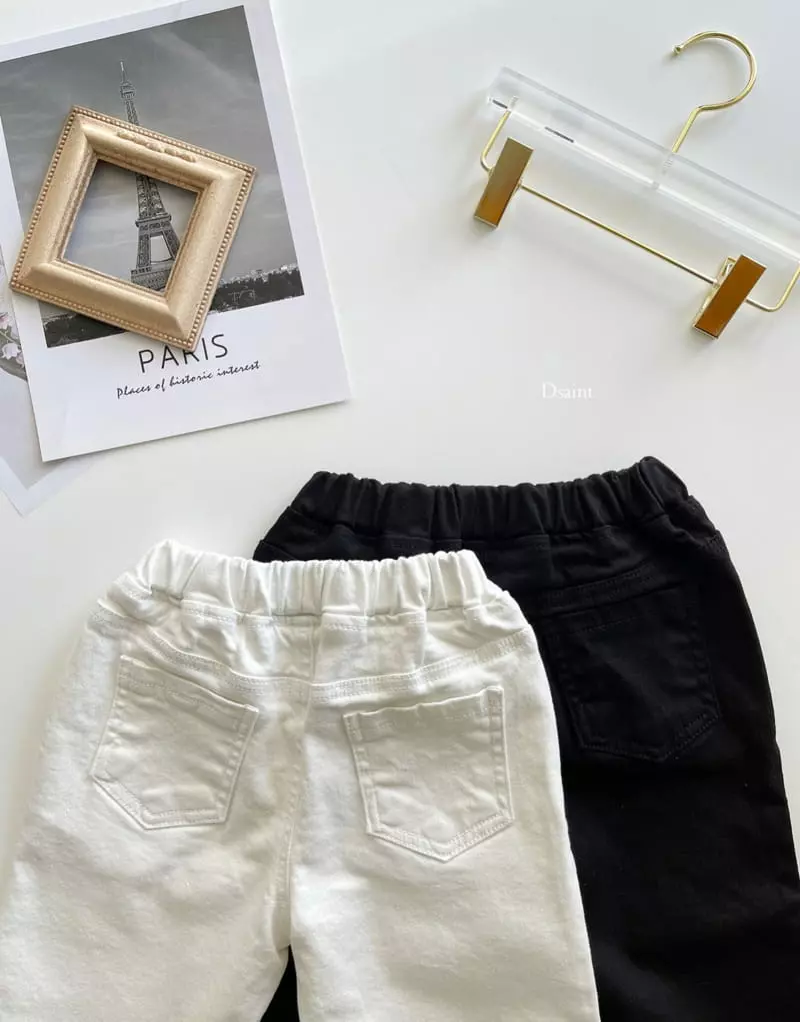 Dsaint - Korean Children Fashion - #kidsshorts - Gamgak Straight Jeans - 4
