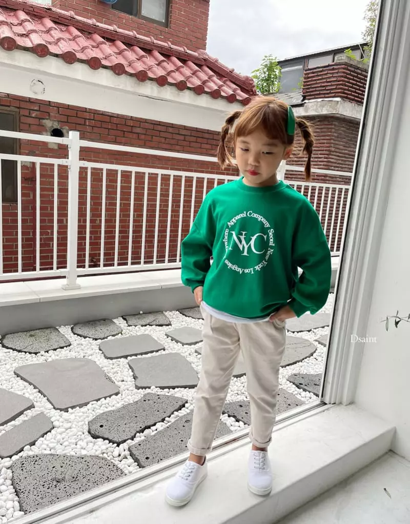 Dsaint - Korean Children Fashion - #kidzfashiontrend - NYC Sweatshirt - 7