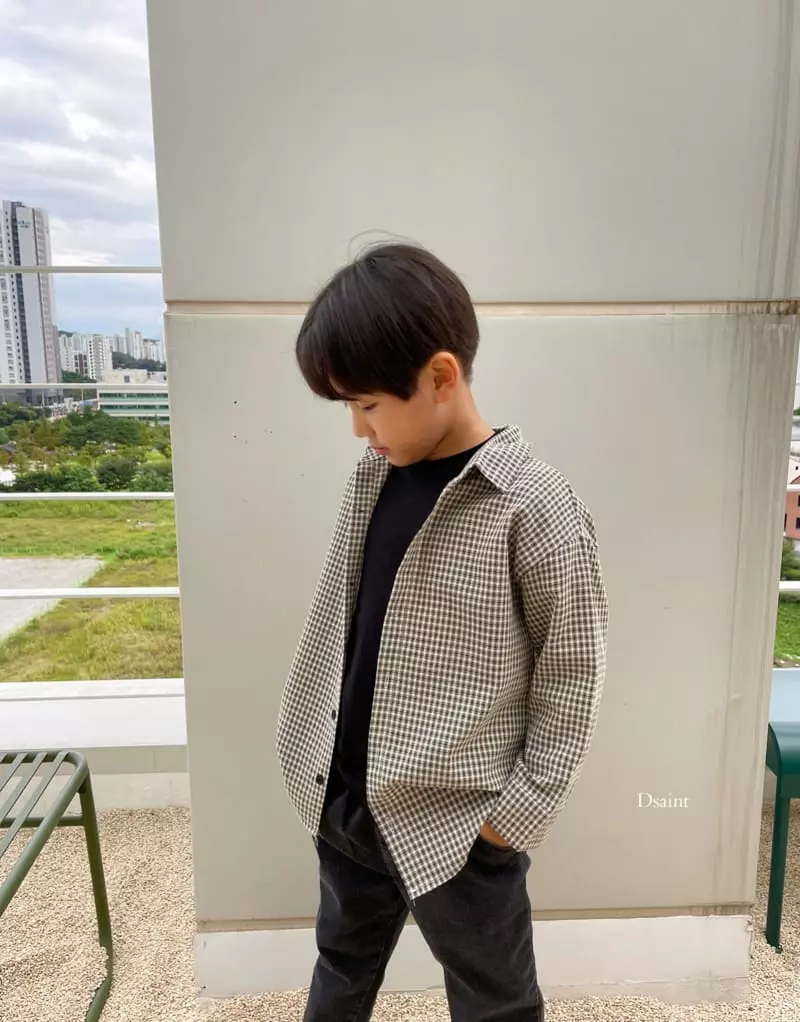 Dsaint - Korean Children Fashion - #kidsstore - Basic Inner Tee - 4