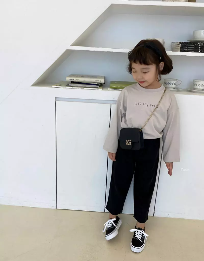 Dsaint - Korean Children Fashion - #kidzfashiontrend - Yes Smile Tee - 2