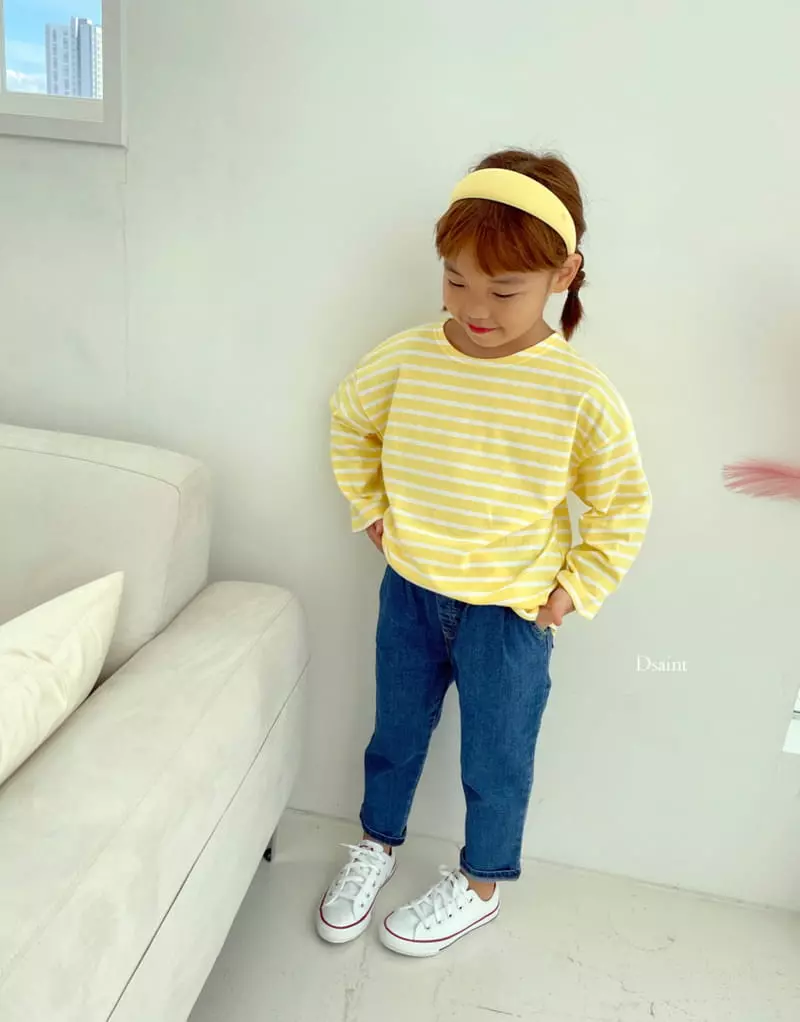 Dsaint - Korean Children Fashion - #kidzfashiontrend - Special Span Jeans