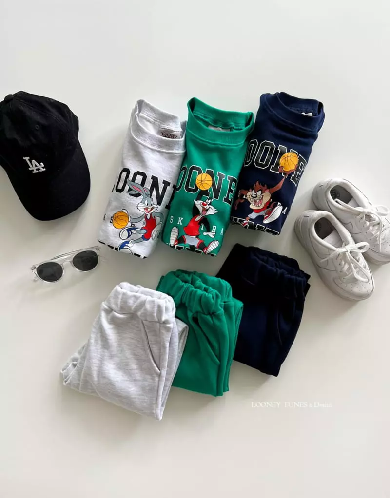 Dsaint - Korean Children Fashion - #kidzfashiontrend - Tun Basketball Friends Set - 7