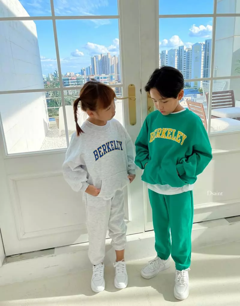 Dsaint - Korean Children Fashion - #kidsstore - Buckle Kangaroo Set - 4