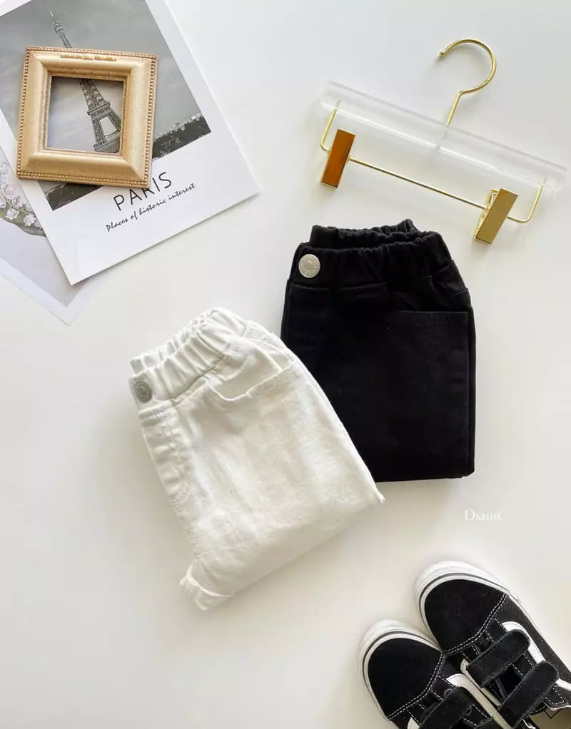 Dsaint - Korean Children Fashion - #kidzfashiontrend - Gamgak Straight Jeans - 5