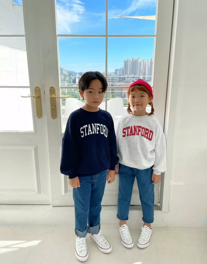 Dsaint - Korean Children Fashion - #littlefashionista - Standford Sweatshirt