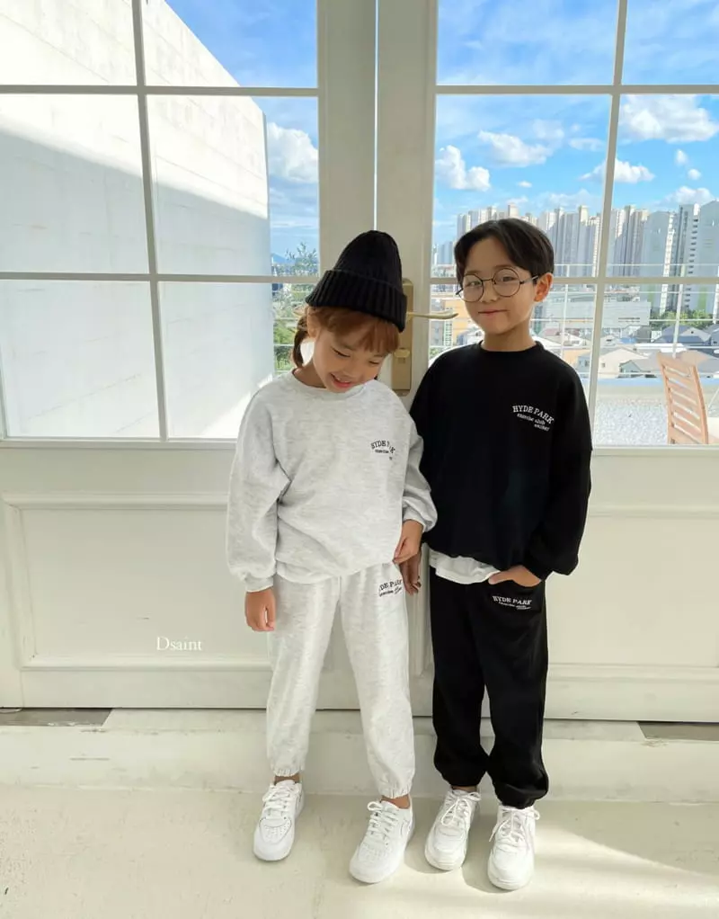 Dsaint - Korean Children Fashion - #littlefashionista - Hyde Park Top Bottom Set - 5