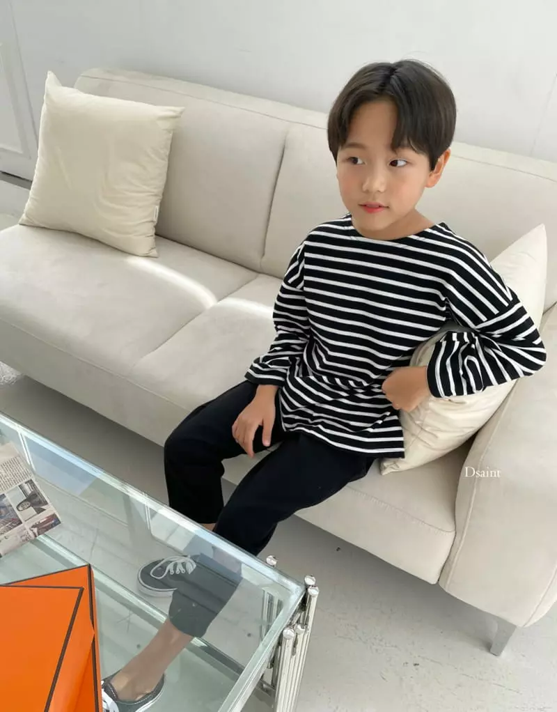 Dsaint - Korean Children Fashion - #littlefashionista - Classic Stripes Tee - 2