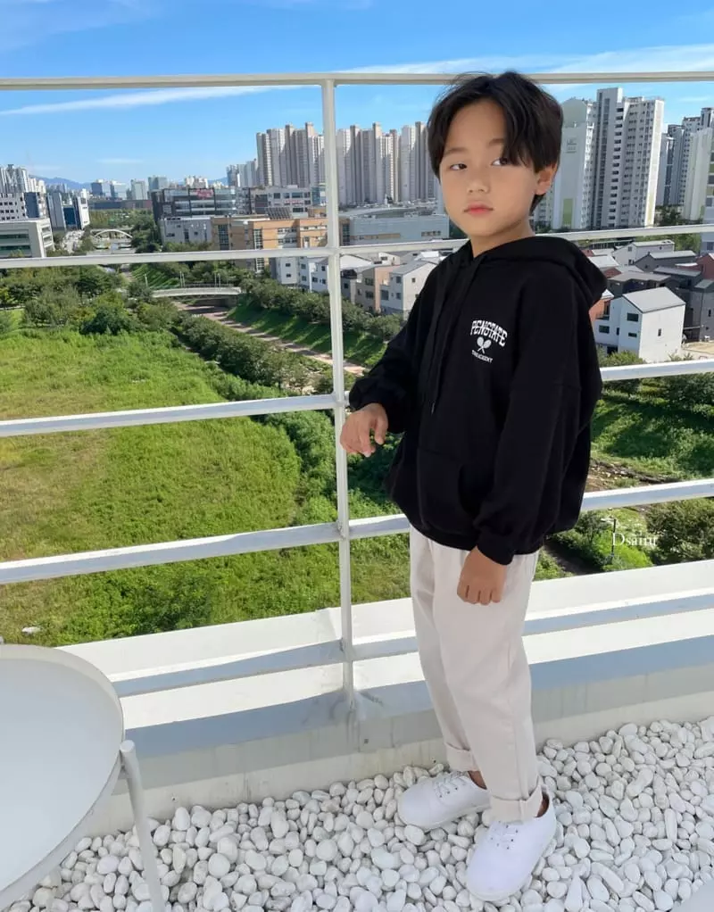 Dsaint - Korean Children Fashion - #littlefashionista - Pen Tennis Hoody - 8