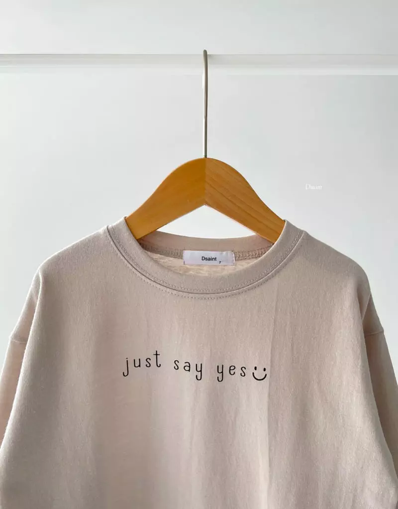 Dsaint - Korean Children Fashion - #magicofchildhood - Yes Smile Tee - 5
