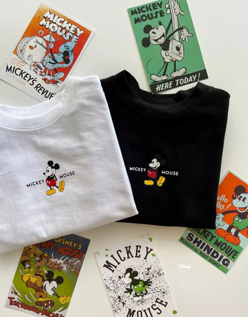 Dsaint - Korean Children Fashion - #magicofchildhood - Stan Mickey Tee