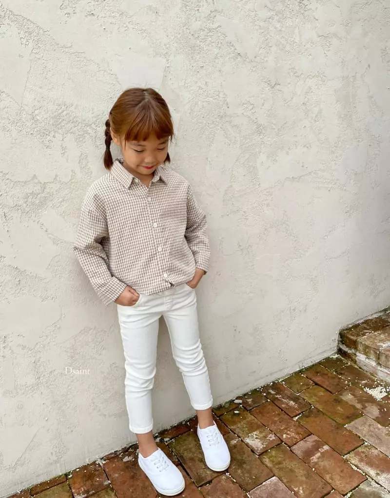 Dsaint - Korean Children Fashion - #magicofchildhood - My Find Check Shirt - 9