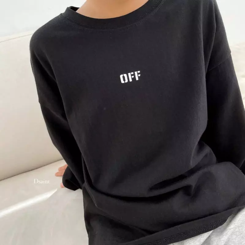 Dsaint - Korean Children Fashion - #magicofchildhood - Off Tee - 4