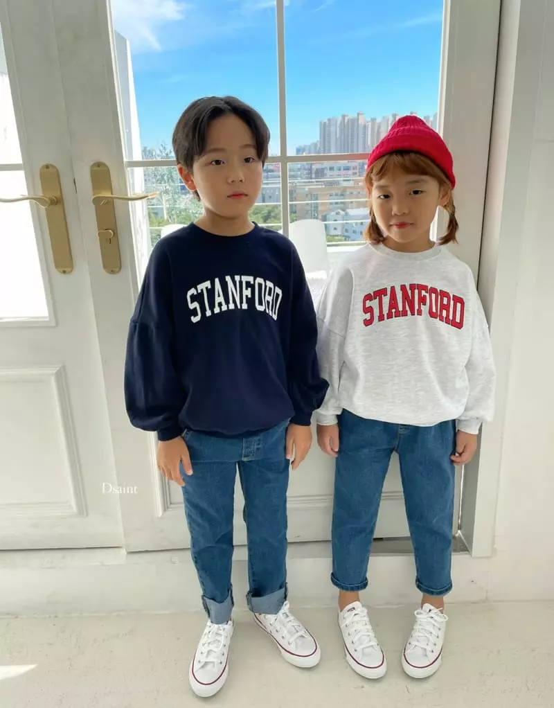 Dsaint - Korean Children Fashion - #minifashionista - Standford Sweatshirt - 3