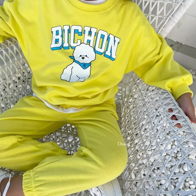 Dsaint - Korean Children Fashion - #minifashionista - Super Bichom Top Bottom Set - 2