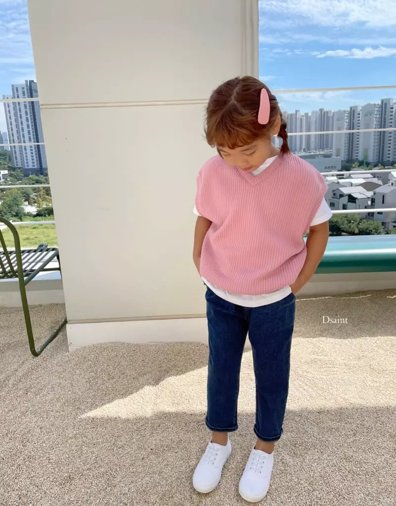 Dsaint - Korean Children Fashion - #minifashionista - Special Span Jeans - 5