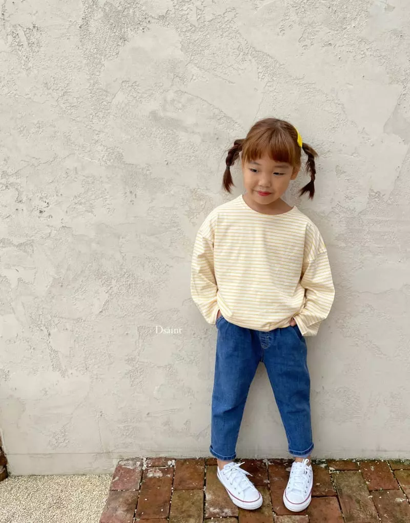 Dsaint - Korean Children Fashion - #minifashionista - Simple Stripes Tee - 12