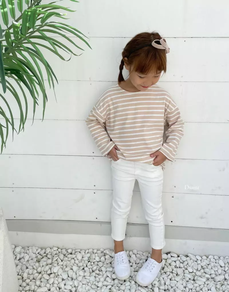 Dsaint - Korean Children Fashion - #minifashionista - Gamgak Straight Jeans - 9