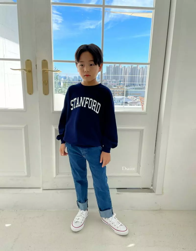 Dsaint - Korean Children Fashion - #prettylittlegirls - Rolly Roll-up Jeans