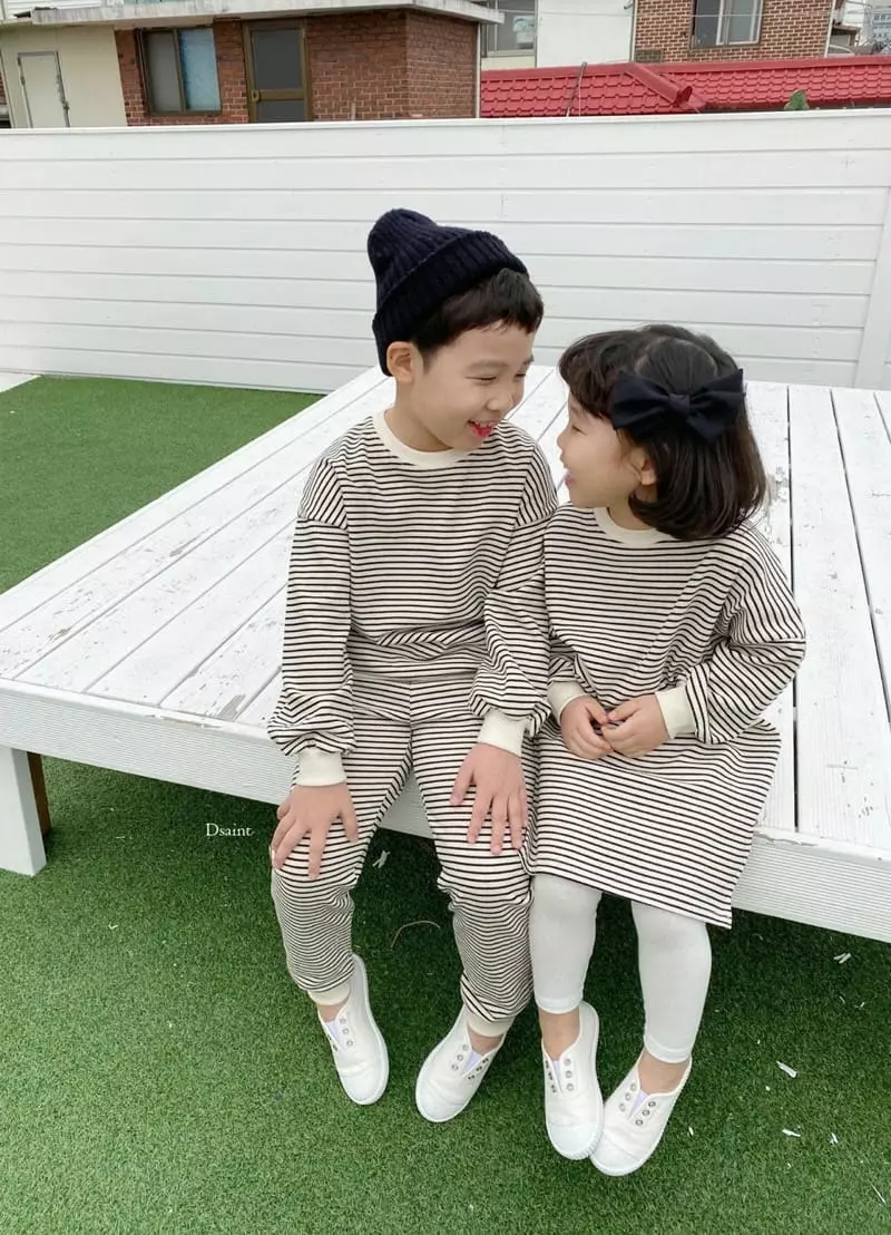 Dsaint - Korean Children Fashion - #prettylittlegirls - Yam Yam One-piece Top Bottom Set