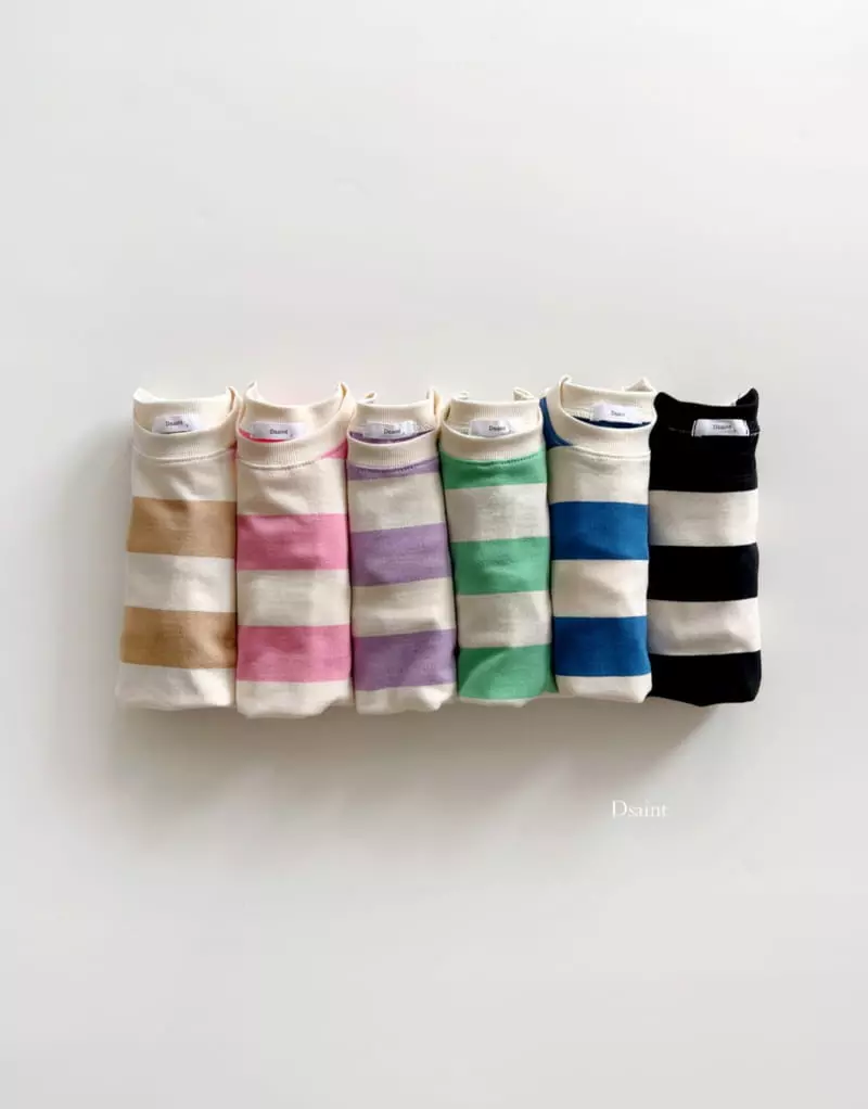 Dsaint - Korean Children Fashion - #prettylittlegirls - Dreaming Stripes Sweatshirt