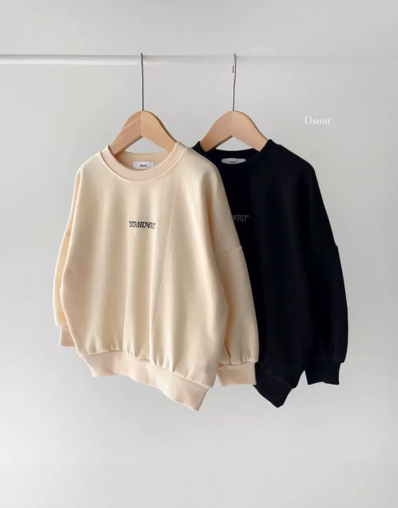 Dsaint - Korean Children Fashion - #prettylittlegirls - Back Stan Embroidery Sweatshirt - 6
